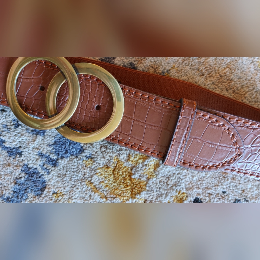 Brown belt M/L 39 in long